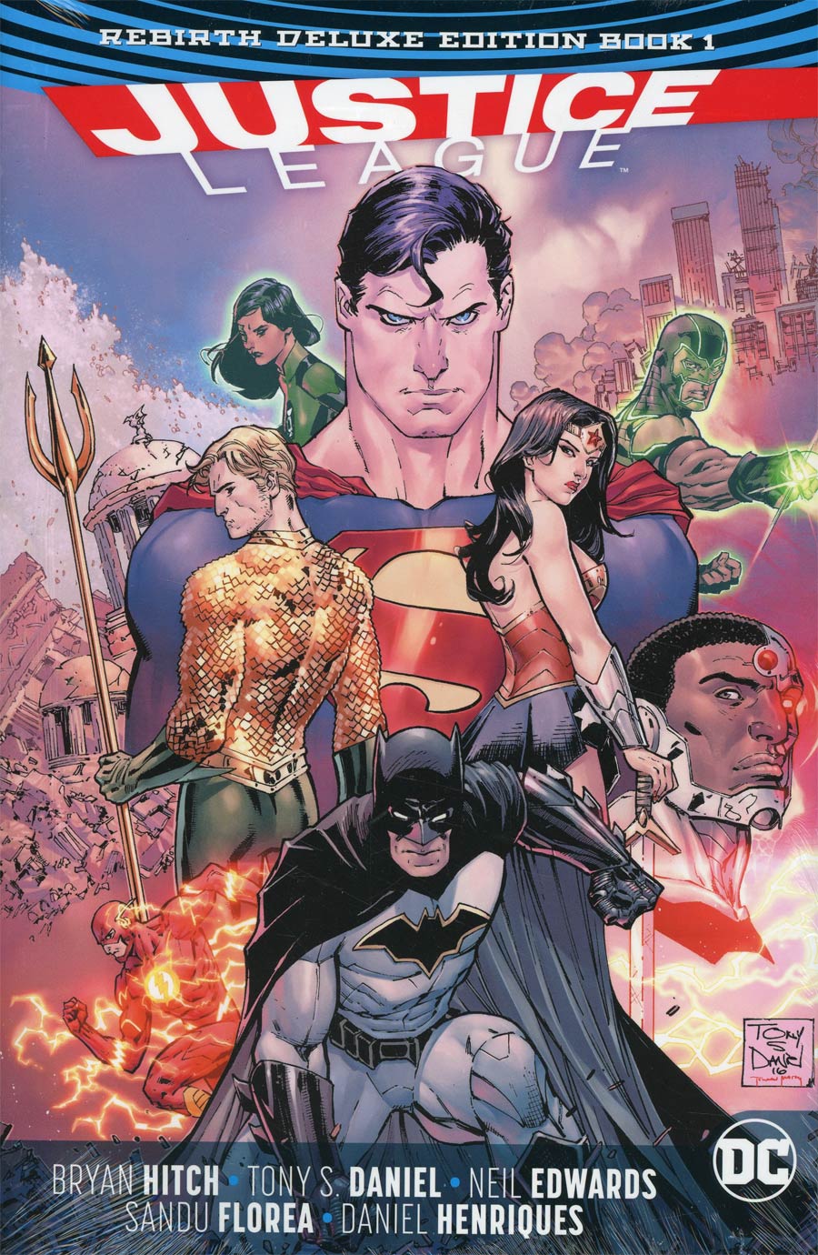 Justice League Rebirth Deluxe Edition Book 1 HC