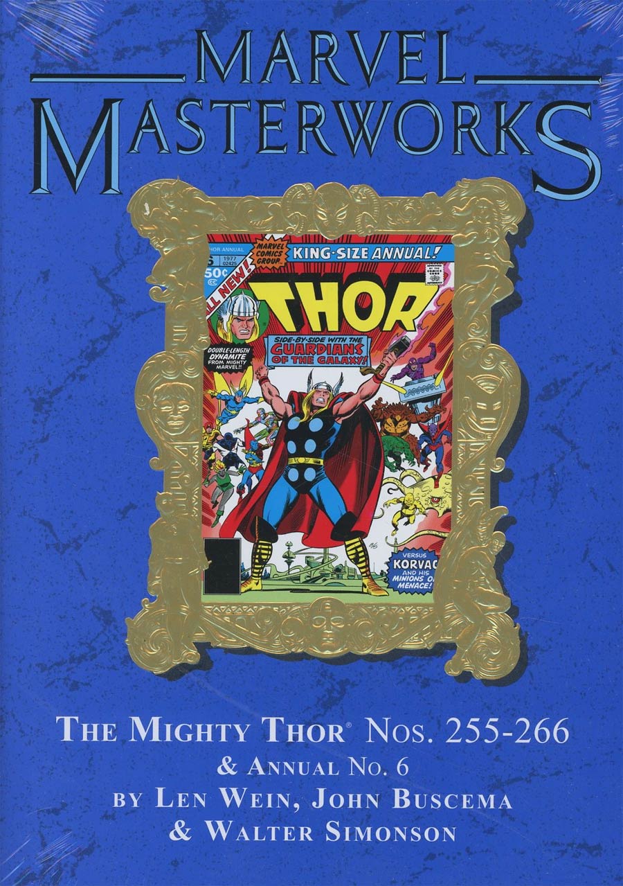 Marvel Masterworks Mighty Thor Vol 16 HC Variant Dust Jacket