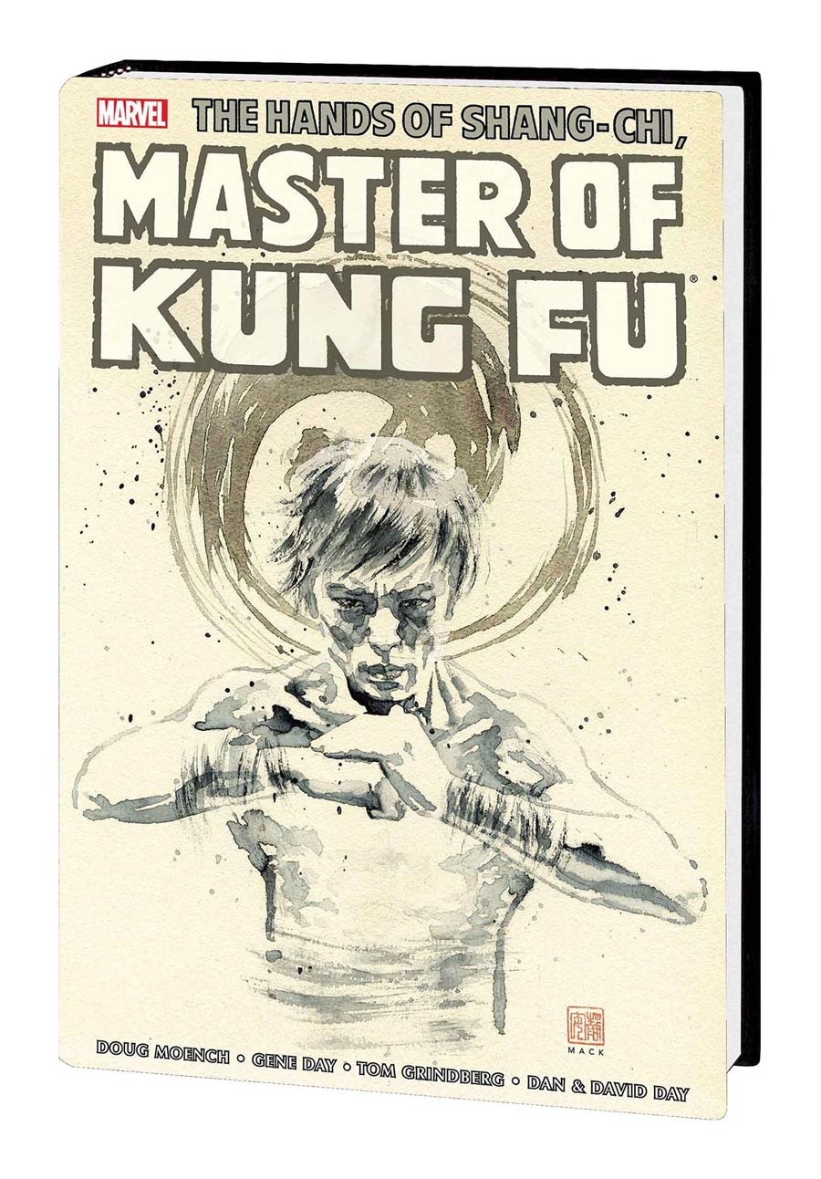 Shang-Chi Master Of Kung Fu Omnibus Vol 4 HC Book Market David Mack Cover