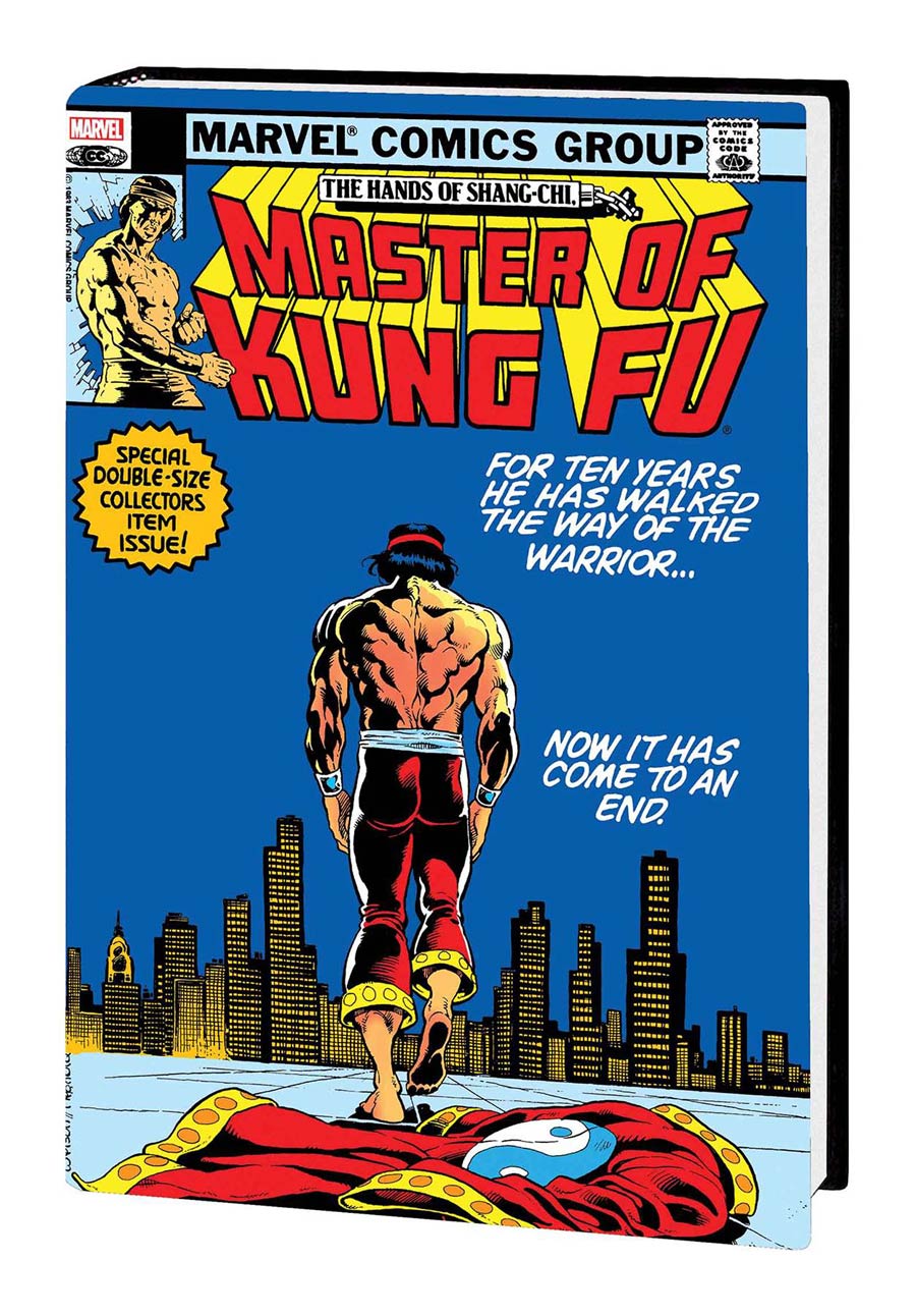 Shang-Chi Master Of Kung Fu Omnibus Vol 4 HC Direct Market Ron Wilson Variant Cover