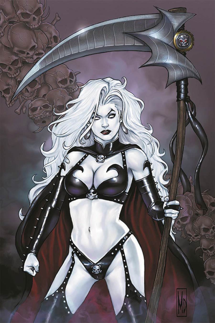 Lady Death Rules Vol 1 HC Limited Signed Edition With Print