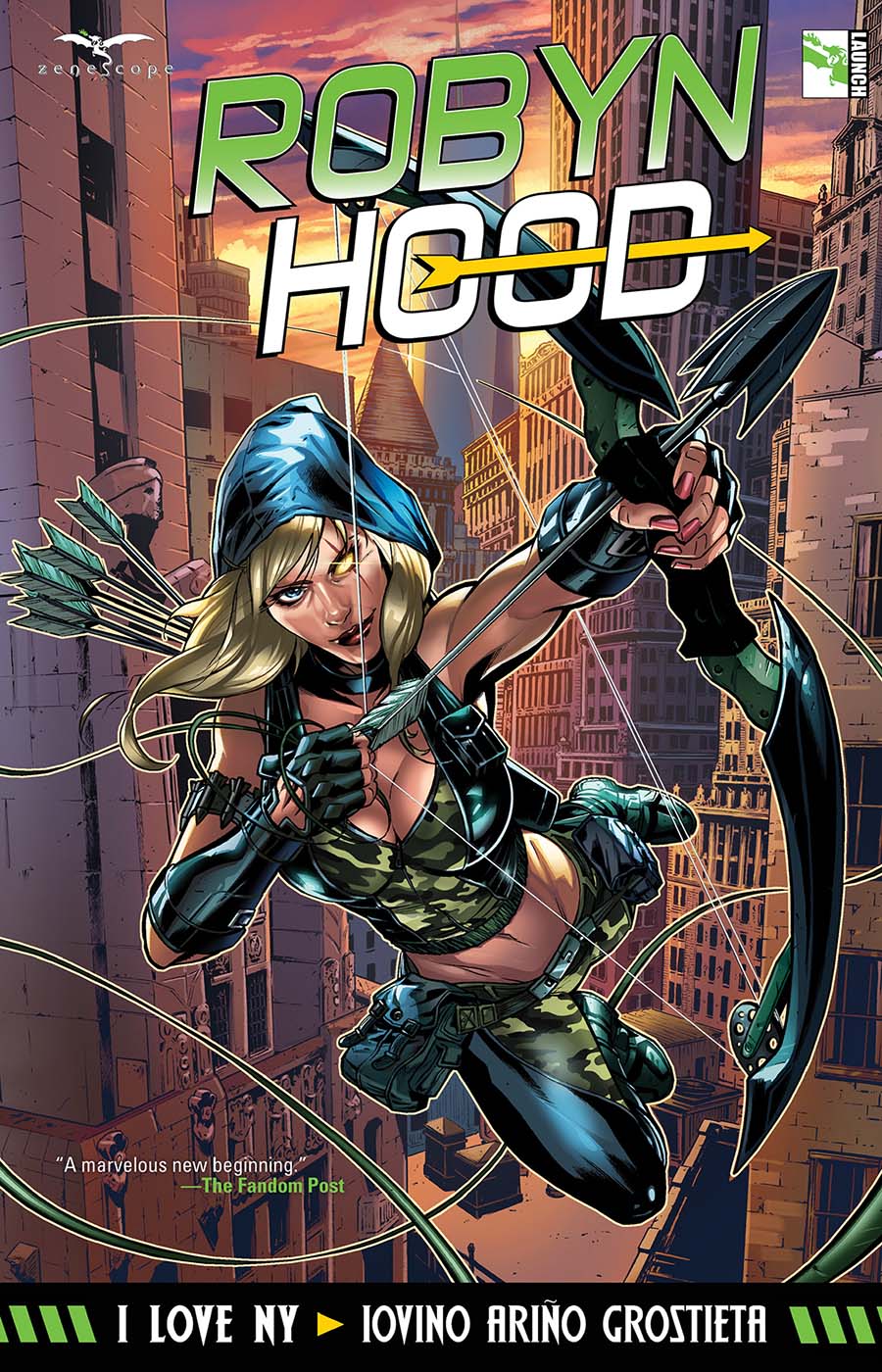 Grimm Fairy Tales Presents Robyn Hood I Love NY TP