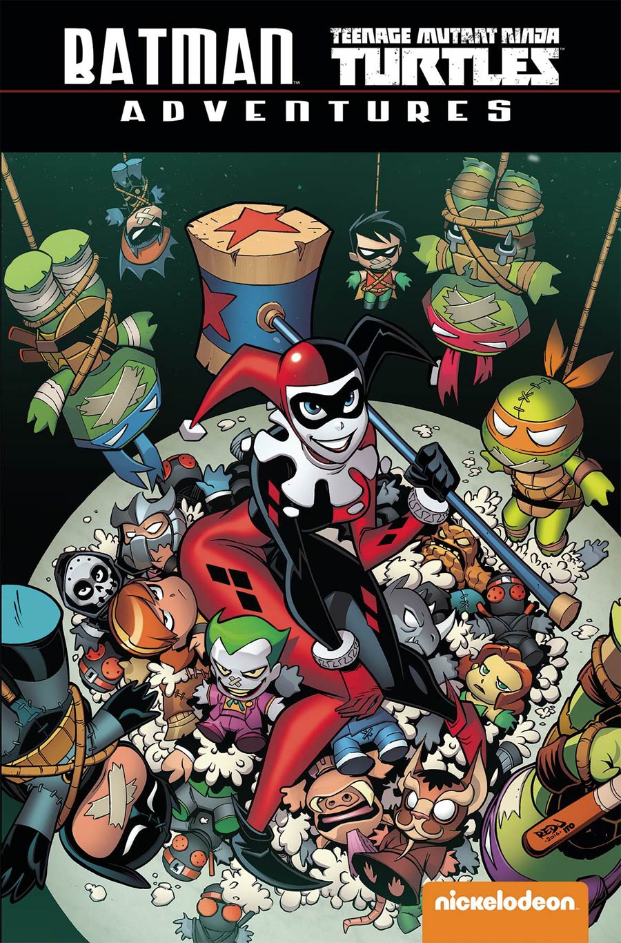 Batman Teenage Mutant Ninja Turtles Adventures TP Direct Market Exclusive Jon Sommariva Variant Cover