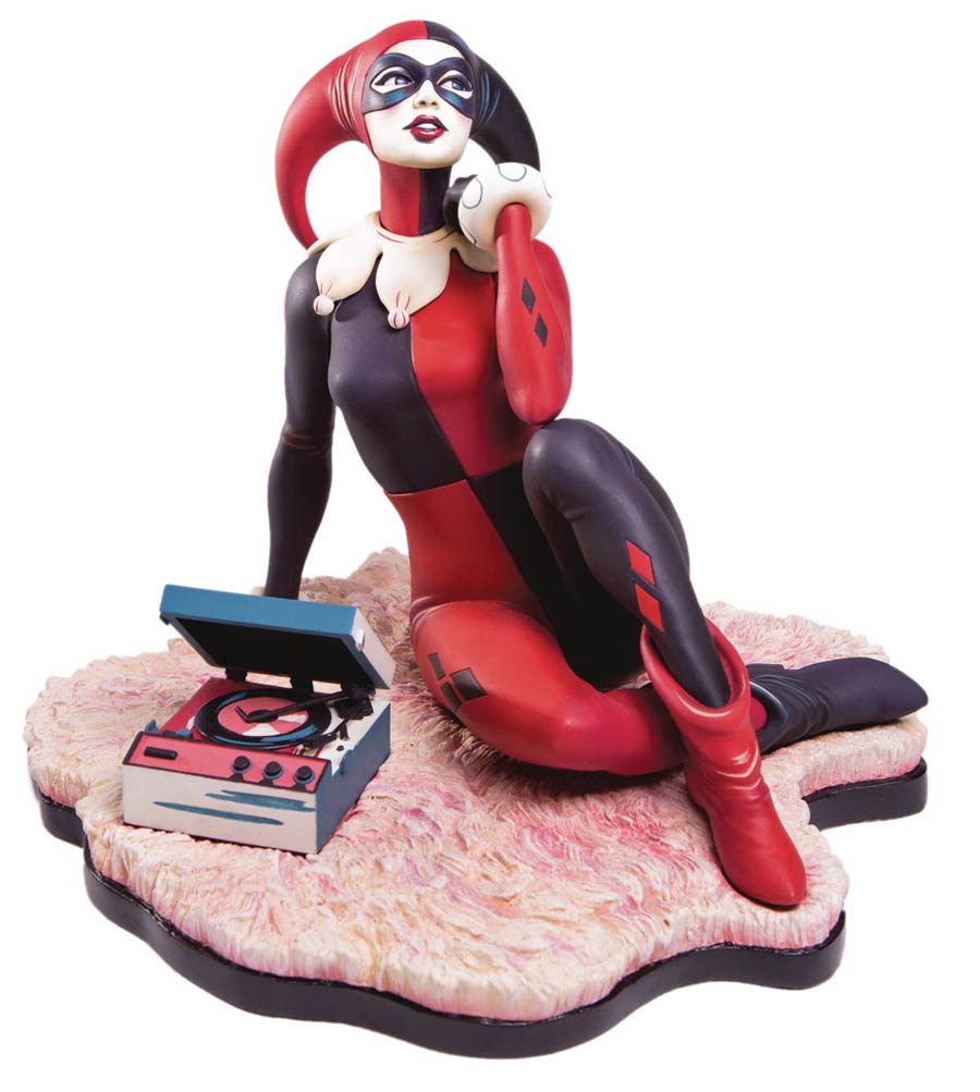 Harley Quinn Waiting For My J Man Statue
