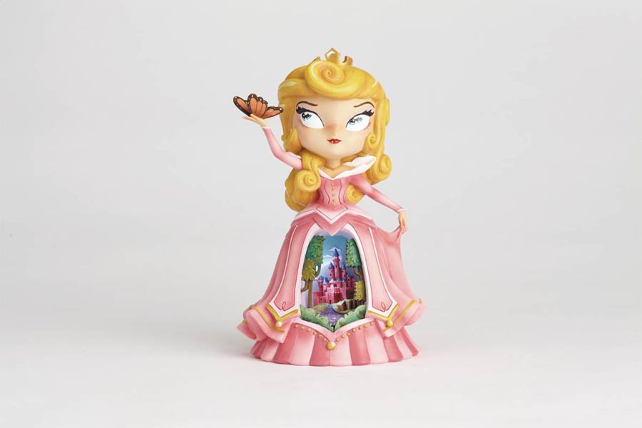 World Of Miss Mindy Disneys Sleeping Beauty Princess Aurora Diorama Statuette