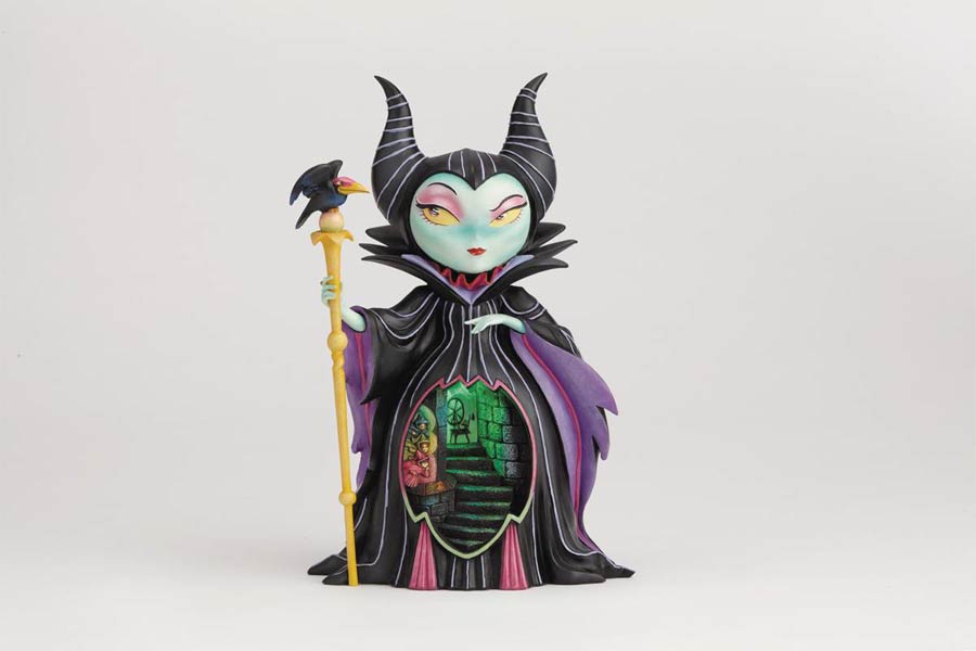 World Of Miss Mindy Disneys Sleeping Beauty Maleficent Diorama Statuette