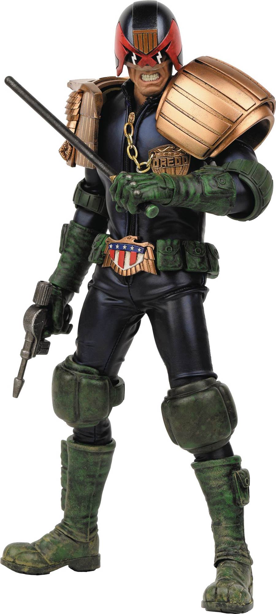 2000 AD x ThreeA Apocalypse War Judge Dredd 1/6 Scale Figure