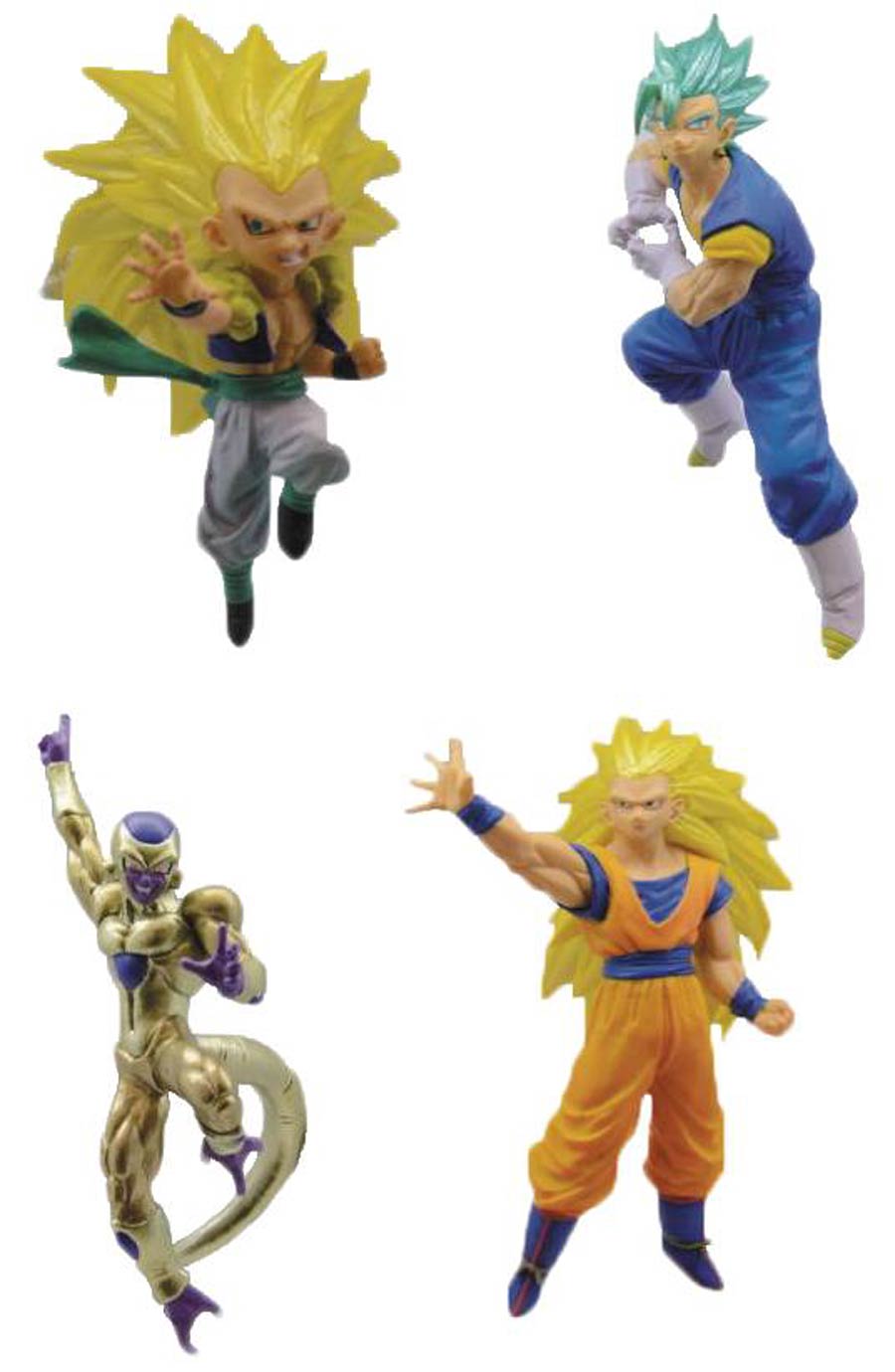 Dragon Ball Super VS Dragon Ball Figure Collection 3 Display