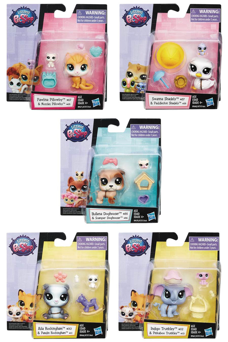 Littlest Pet Shop Pet Pawsabilities Mini Figure Assortment Case 201701