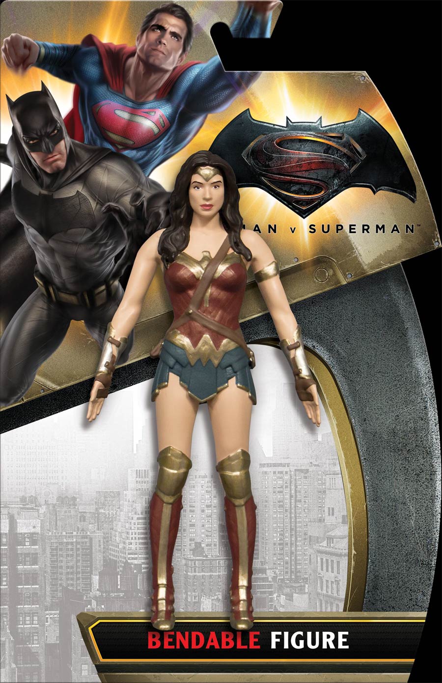Batman v Superman Dawn Of Justice 5.5-Inch Bendable Figure - Wonder Woman