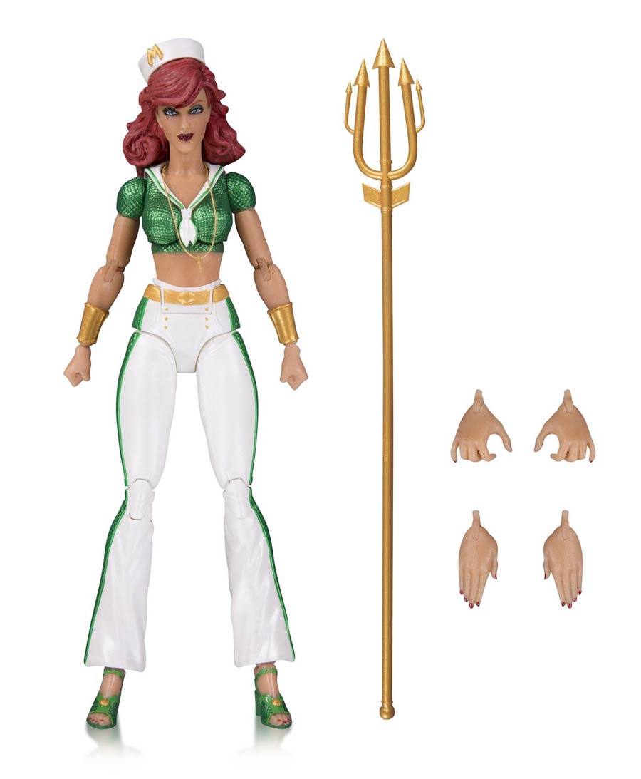 DC Comics Designer Bombshells By Ant Lucia Series Mera Action Figure