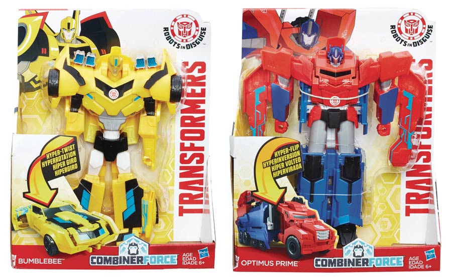 Transformers Hyper-Change Heroes Assortment Case 201701