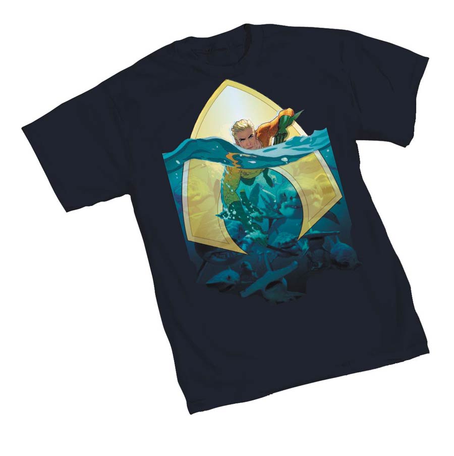 Aquaman Sea King T-Shirt Large