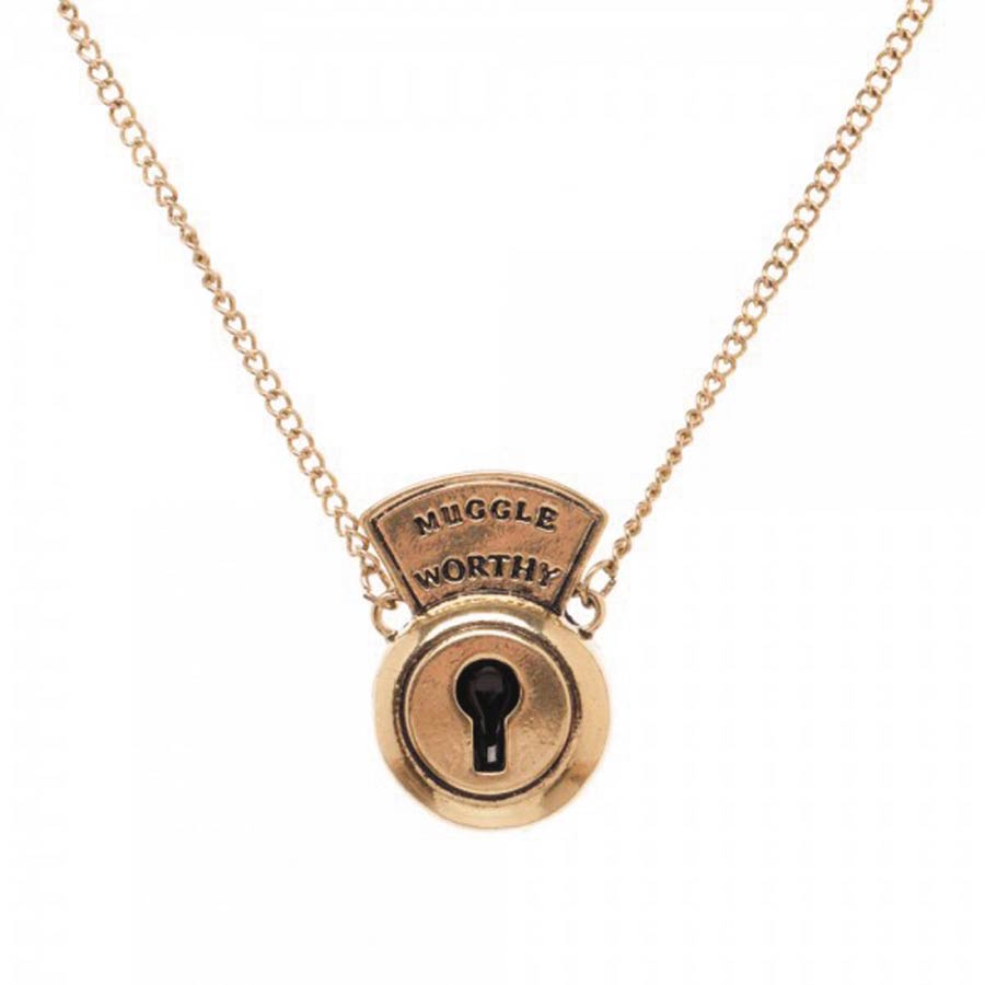 Fantastic Beasts Muggle Worthy Lock Necklace