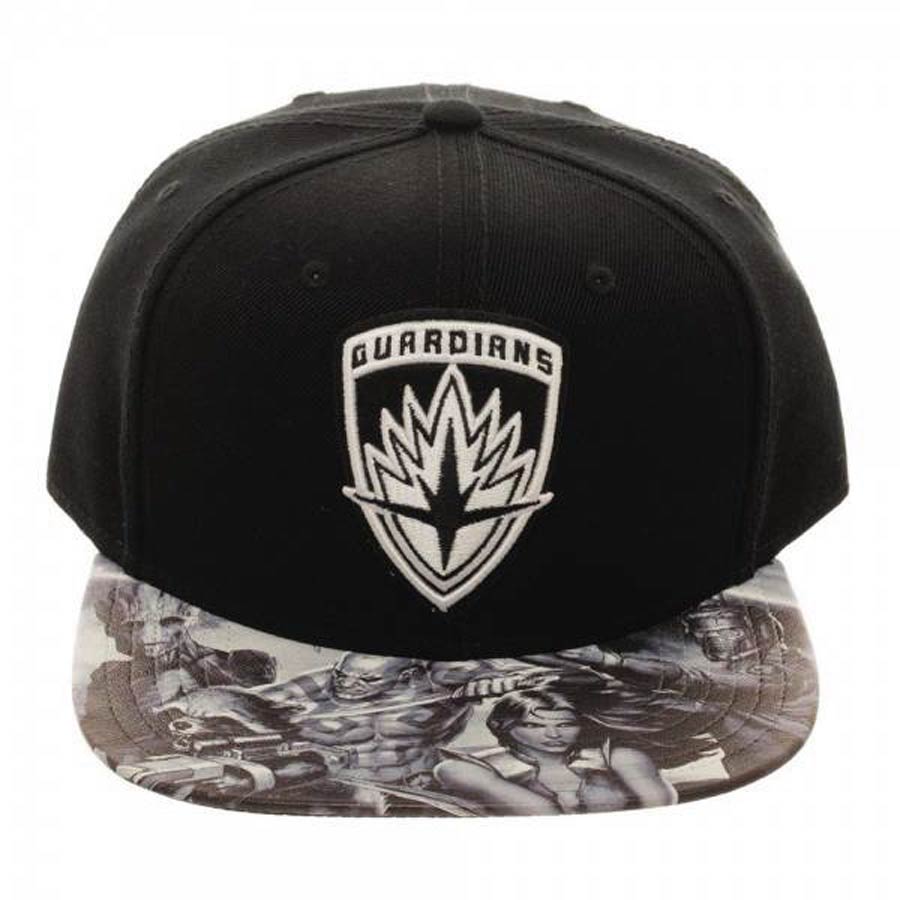 Guardians Of The Galaxy Embroidered Icon With Sublimated Bill Snapback Hat