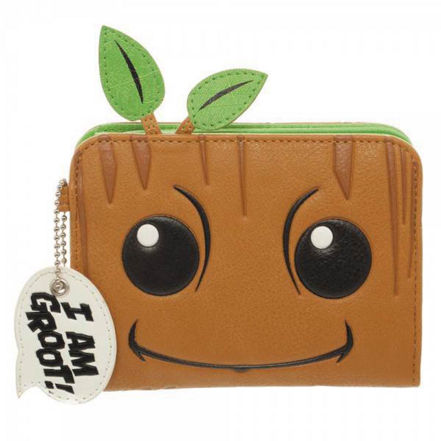 Guardians Of The Galaxy Baby Groot Mini Zip Wallet