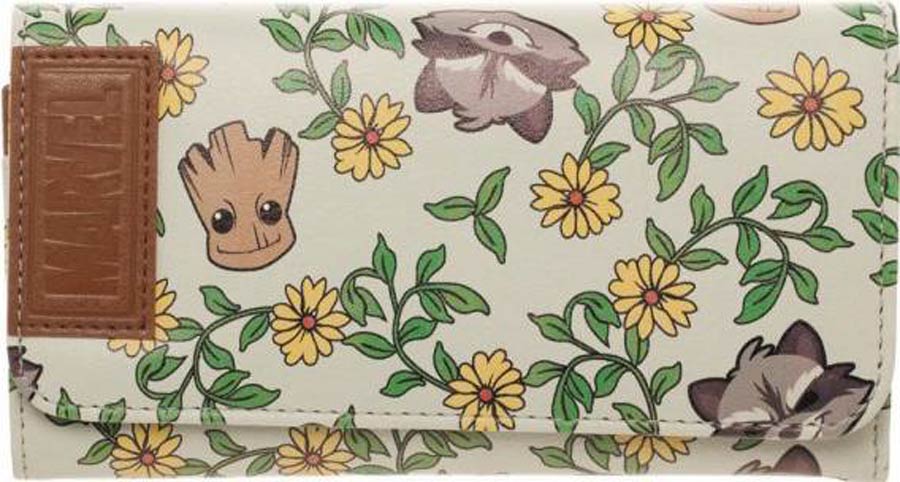 Guardians Of The Galaxy Groot & Rocket Flap Wallet