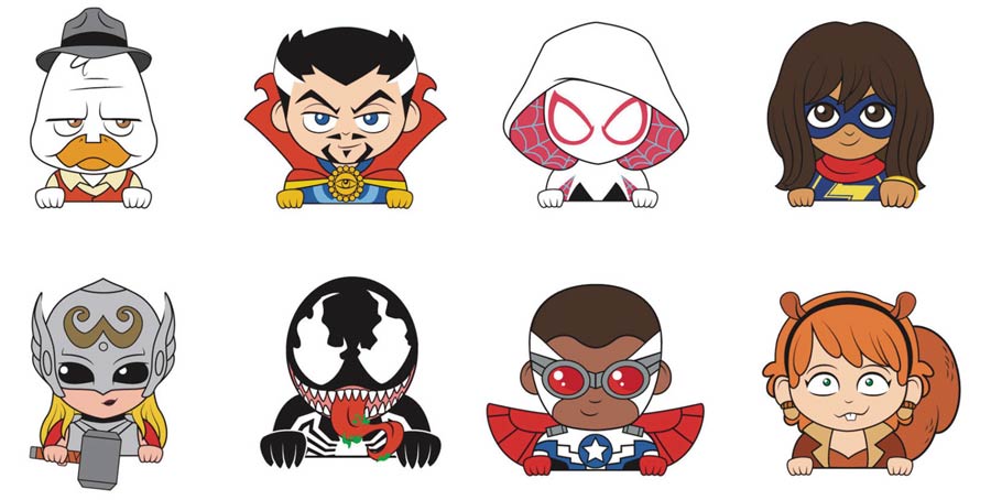 Marvel Badge Buddies Blind Mystery Box 12-Piece Display
