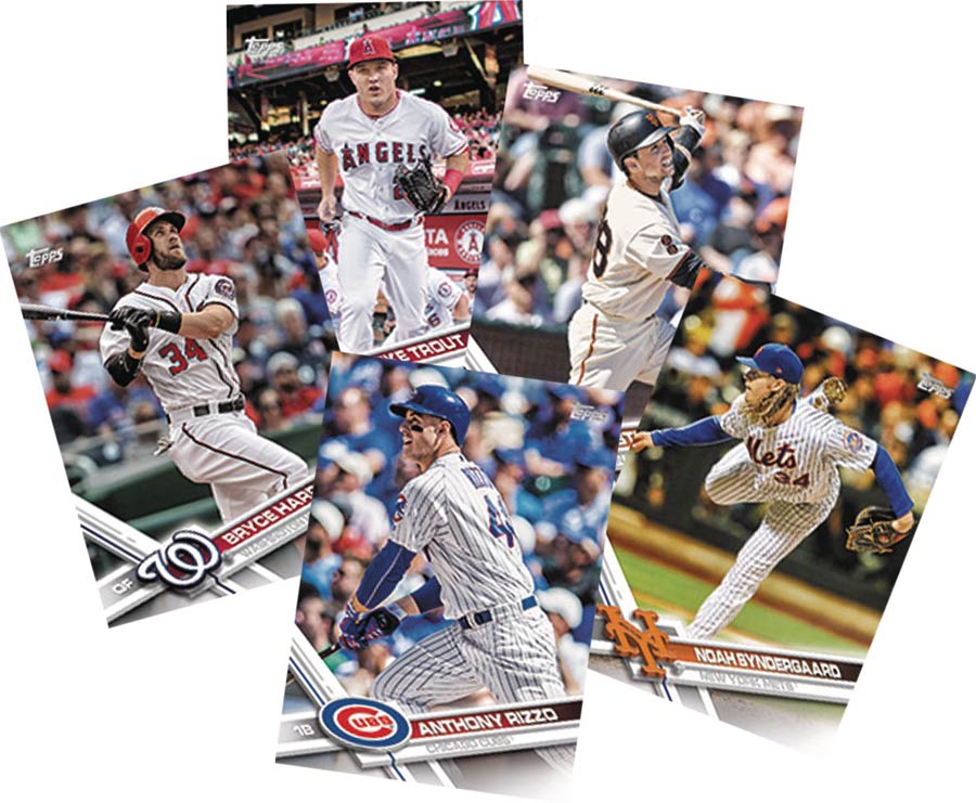 Topps 2017 Baseball Trading Cards Complete Set