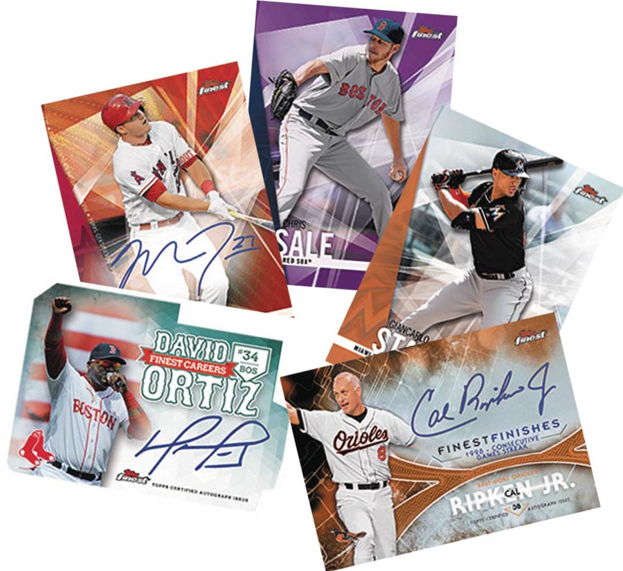 Topps 2017 Finest Baseball Trading Cards Outer Box