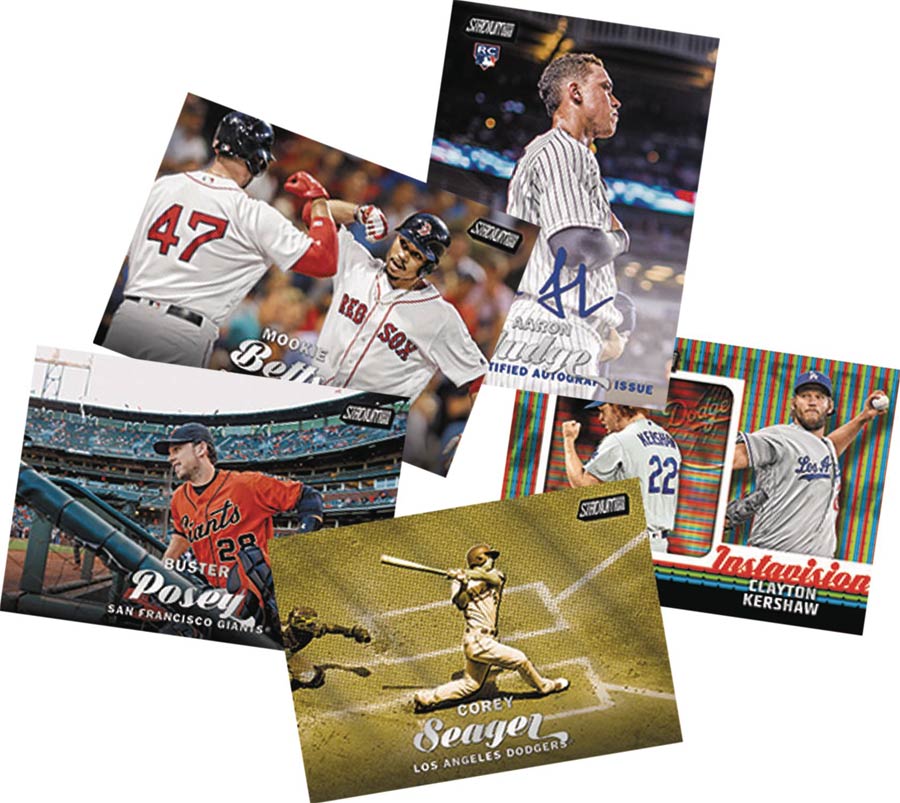 Topps 2017 Stadium Club Baseball Trading Cards Box