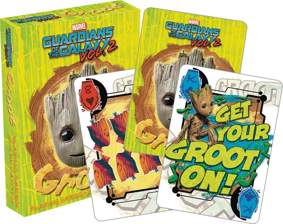 Guardians Of The Galaxy Vol 2 Baby Groot Playing Cards