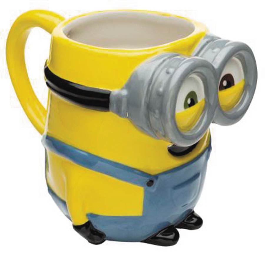 Despicable Me 3 Bob Minion Molded Ceramic Mug