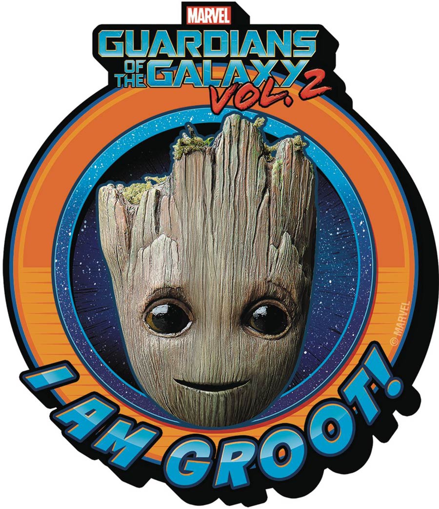 Guardians Of The Galaxy Vol 2 Chunky Magnet - Baby Groot Smile