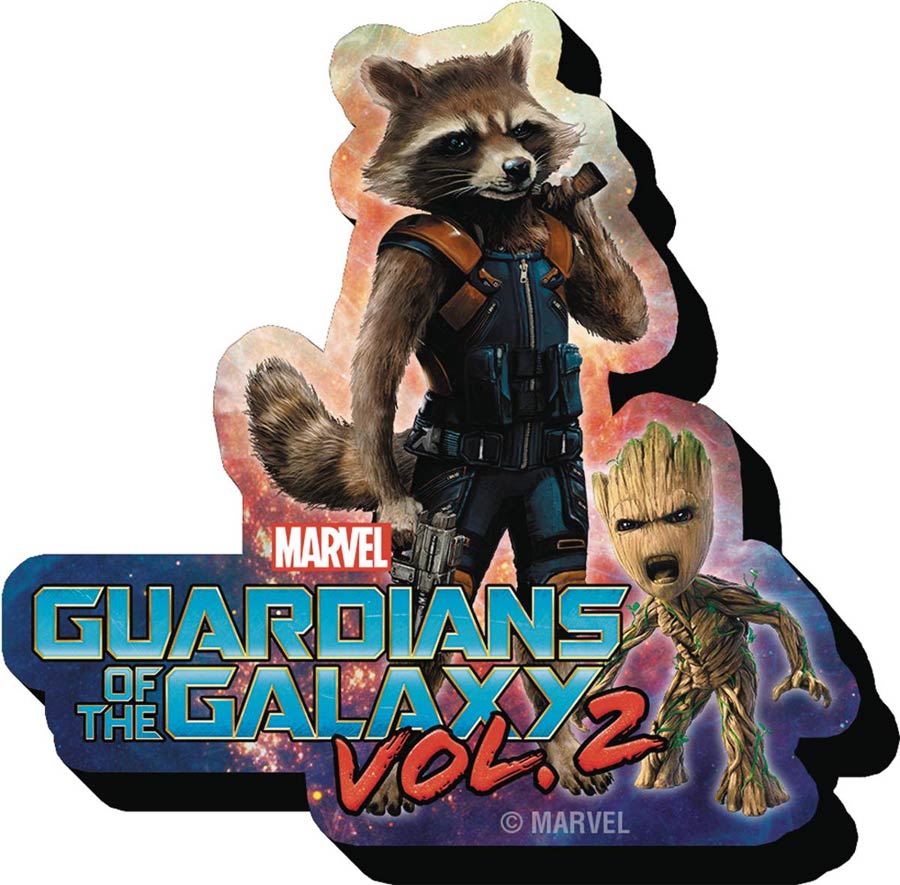 Guardians Of The Galaxy Vol 2 Chunky Magnet - Rocket Raccoon