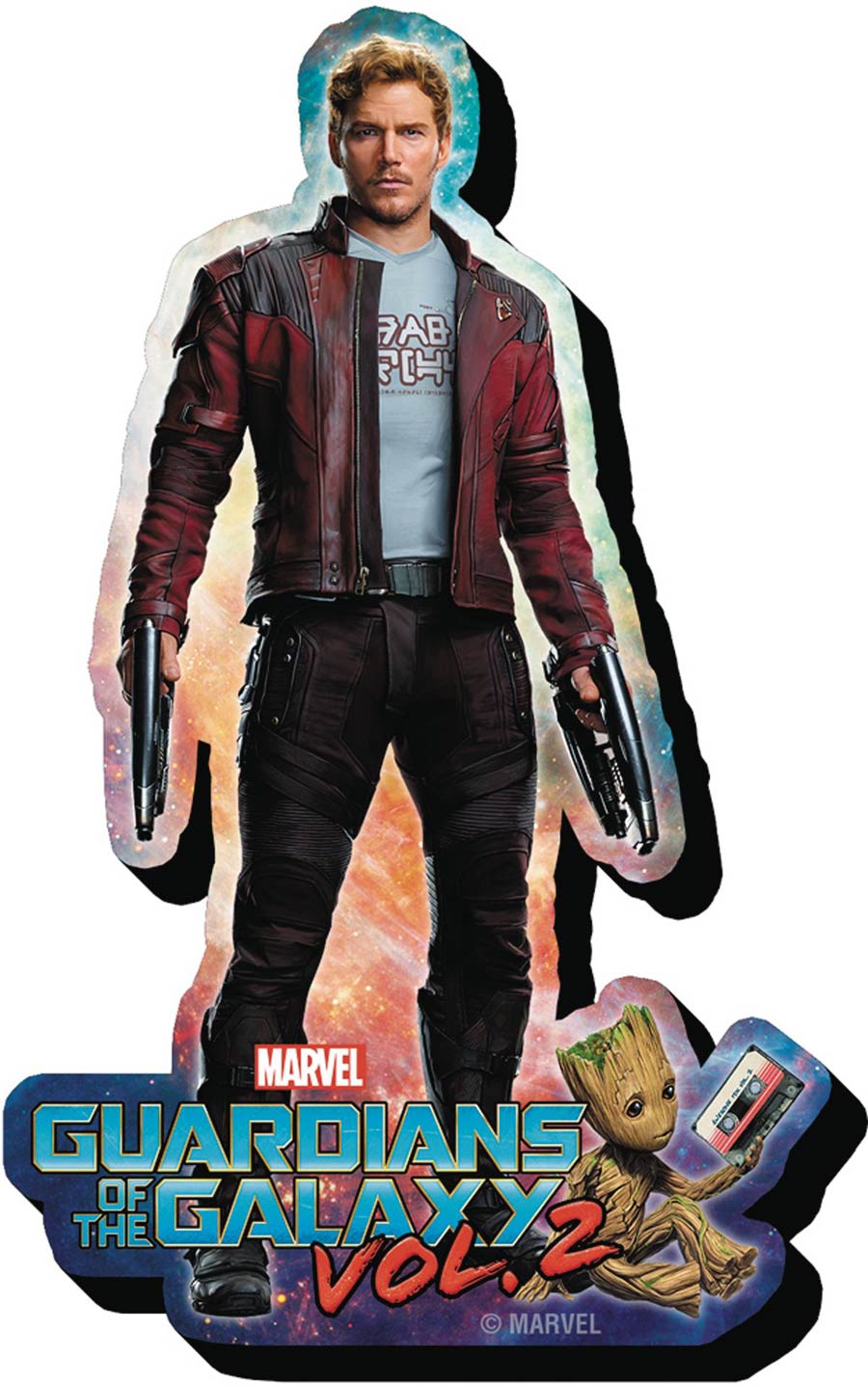 Guardians Of The Galaxy Vol 2 Chunky Magnet - Star-Lord