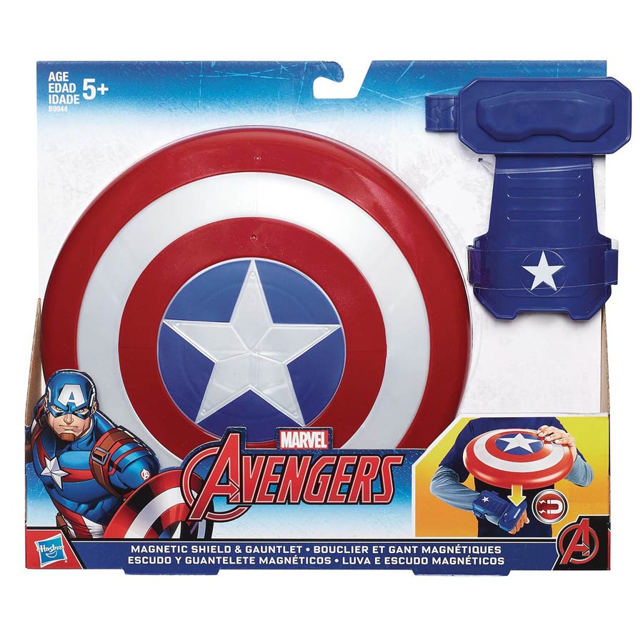 Captain America Magnetic Shield & Gauntlet Case