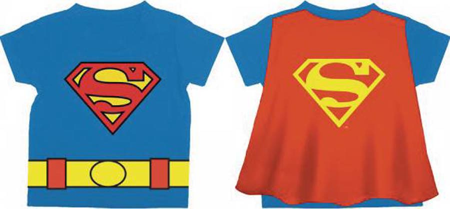 DC Comics Superman Logo Cape T-Shirt 3T