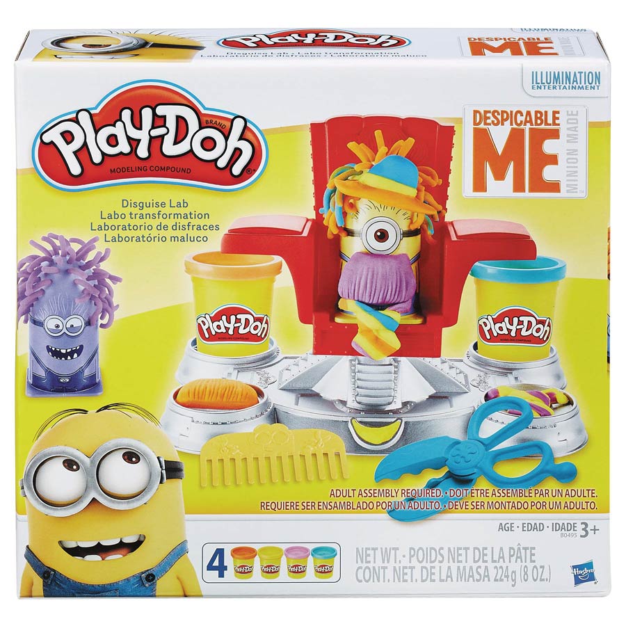 Play-Doh Minions Disguise Lab Set Case