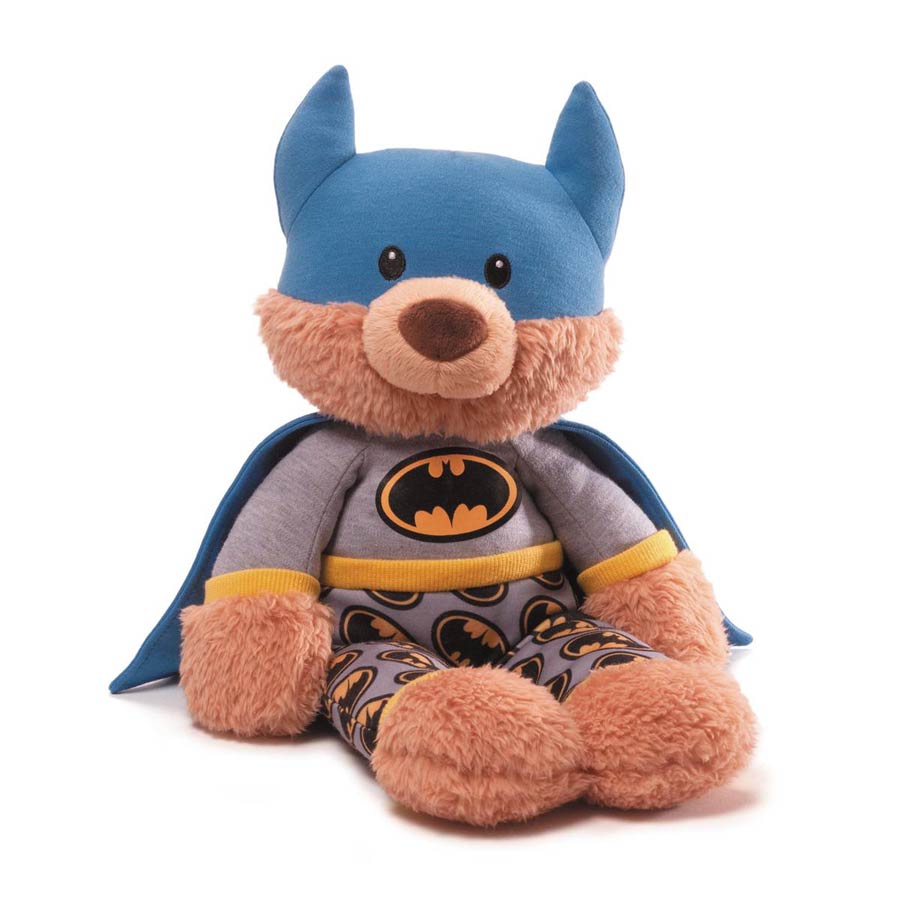 Gund DC Comics Batman Bedtime Pal Teddy Bear 15-Inch Plush