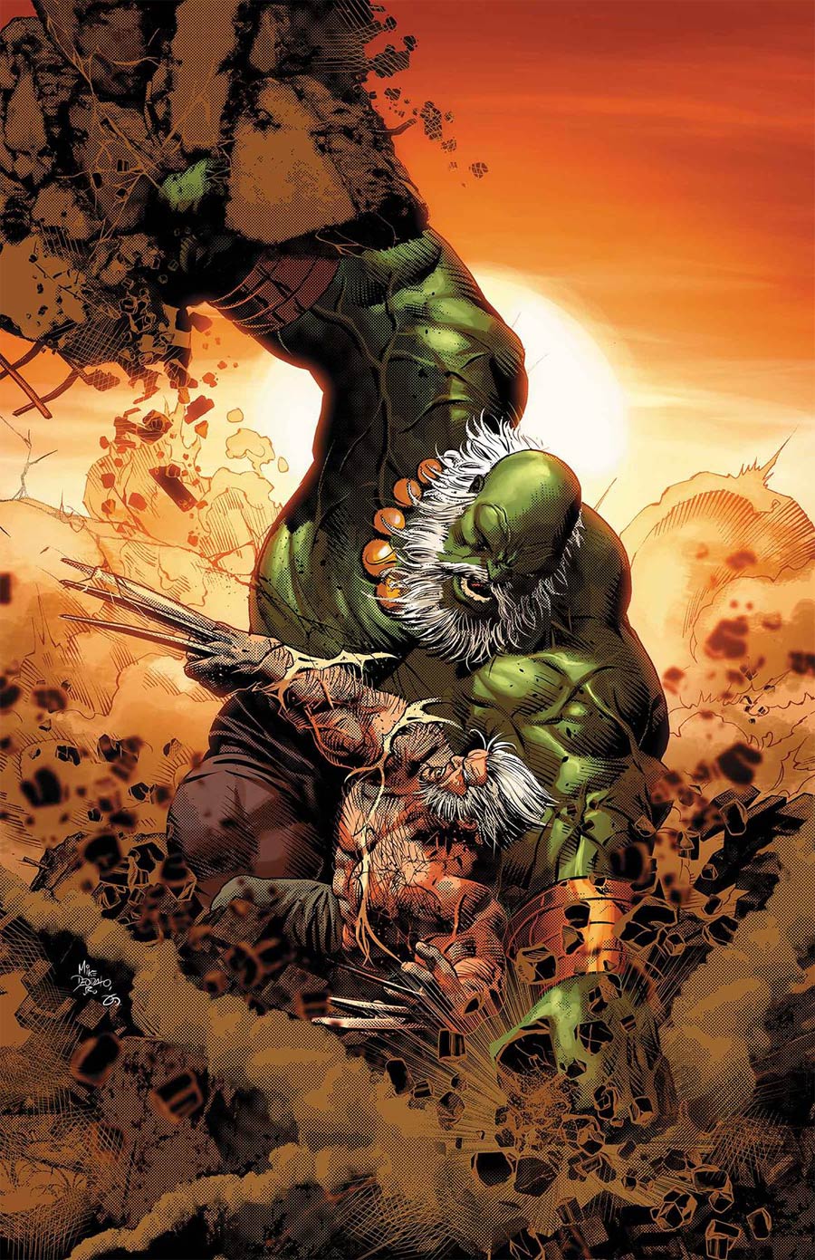 Old Man Logan Vol 2 #25 By Mike Deodato Jr Poster