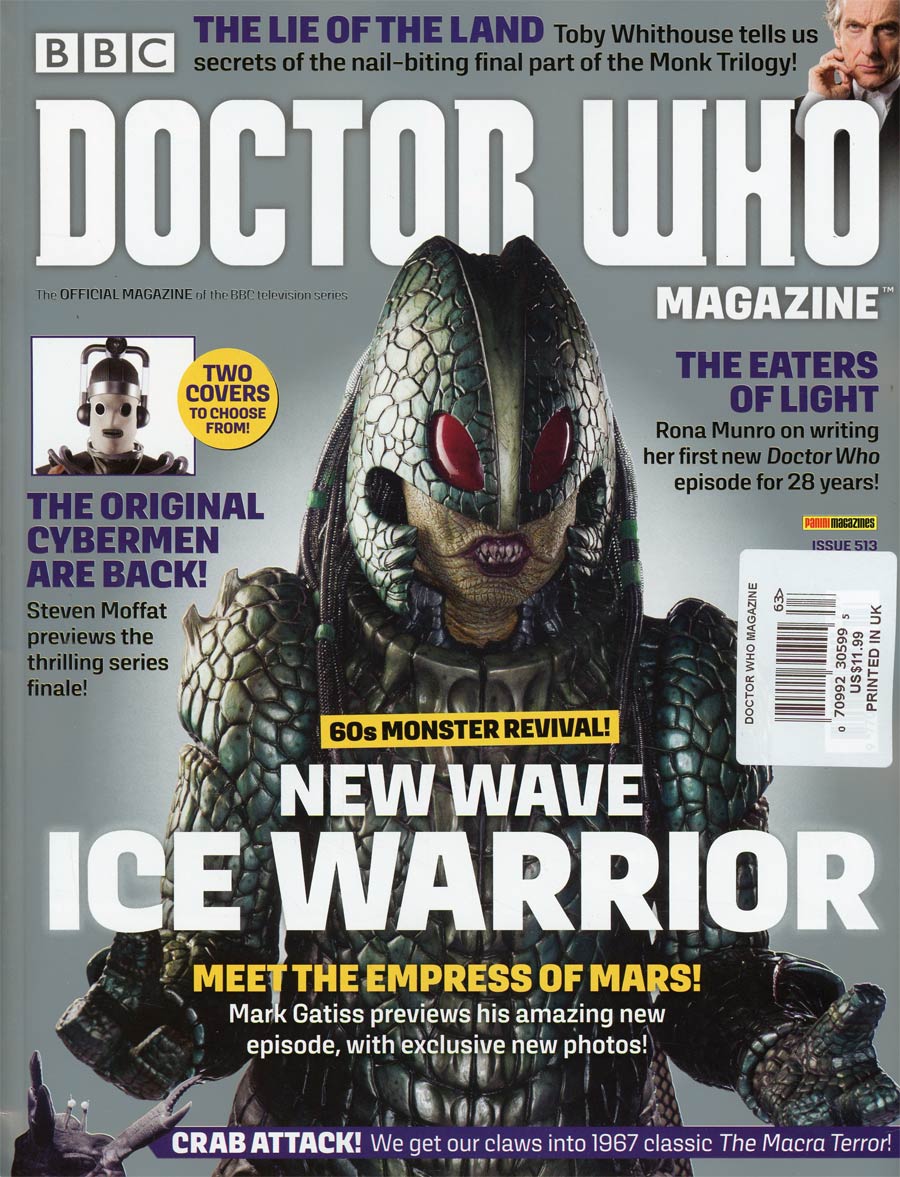 Doctor Who Magazine #513 June 2017 (Filled Randomly With 1 Of 2 Covers)