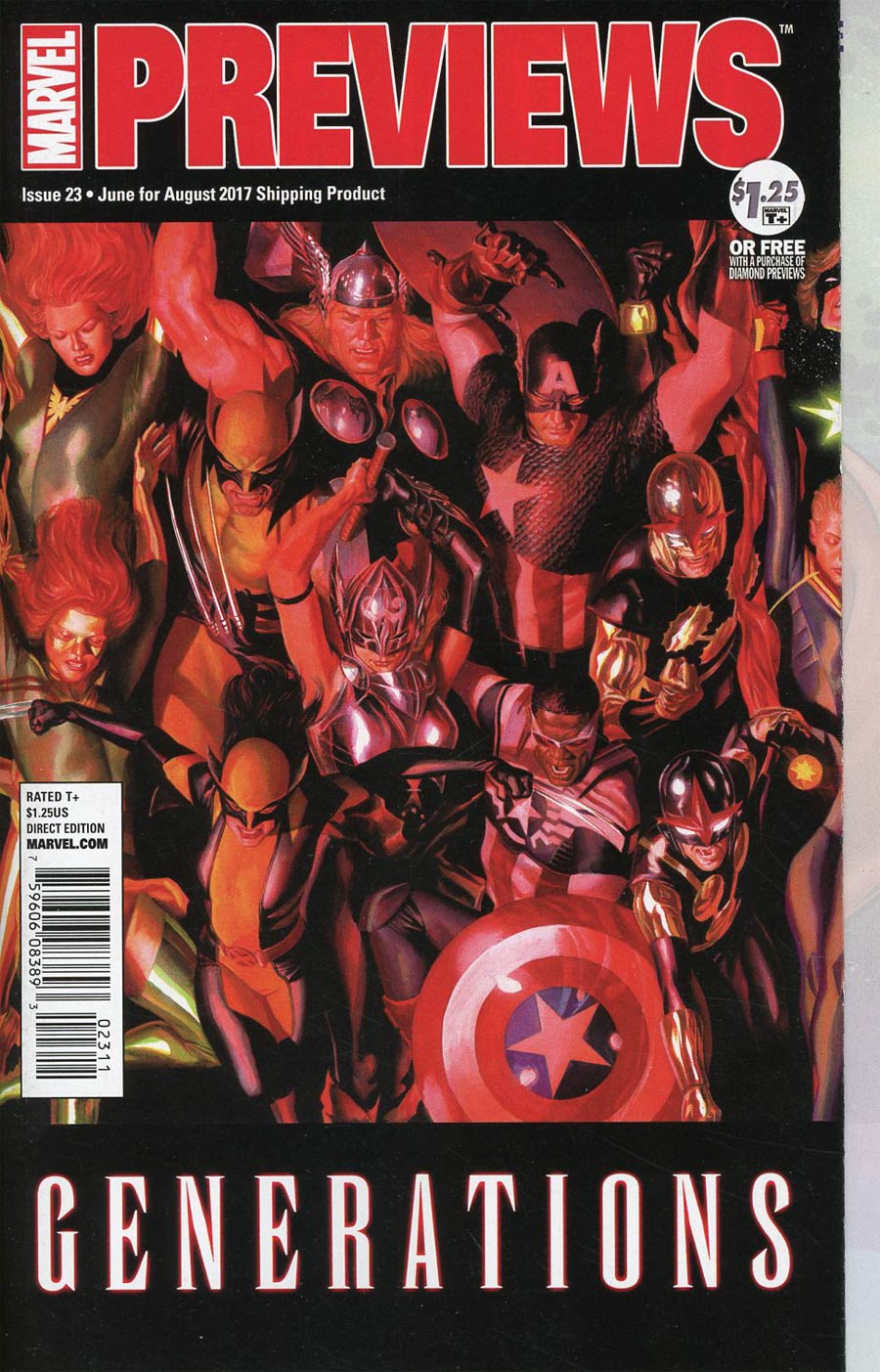 Marvel Previews Vol 3 #23 June 2017