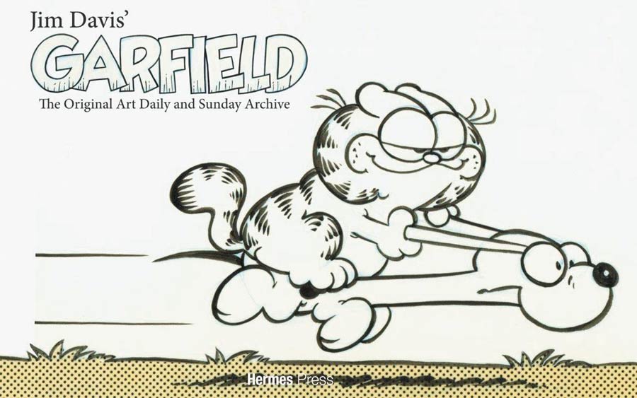 Jim Davis Garfield Original Daily And Sunday Art Archive HC Limited Previews Exclusive Bookplate Edition