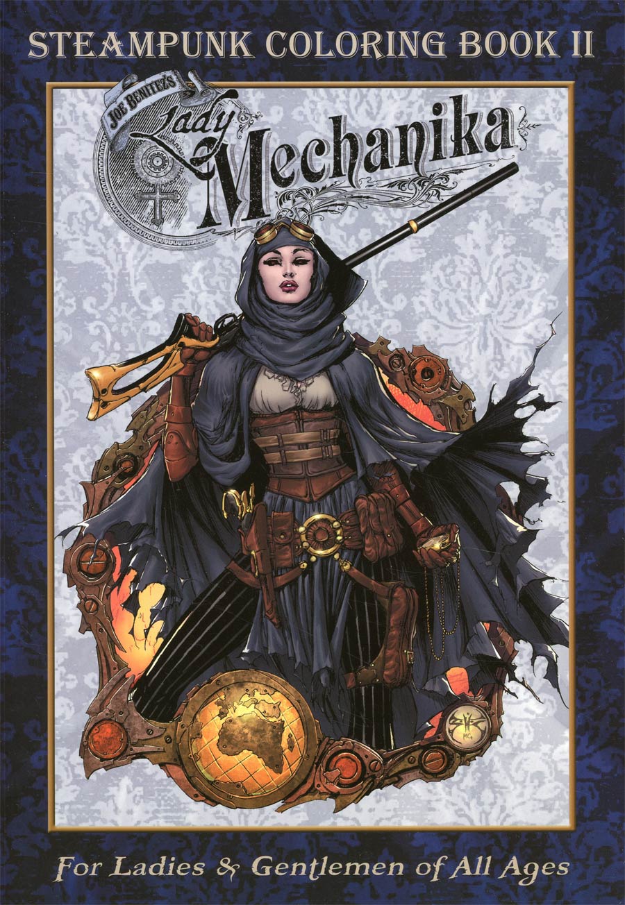 Lady Mechanika Steampunk Coloring Book Vol 2 TP