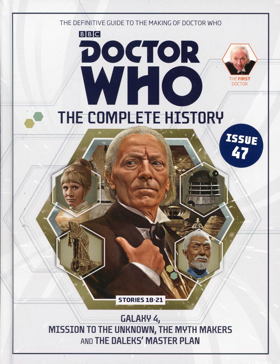 Doctor Who Complete History Vol 47 1st Doctor Stories 18-21 HC