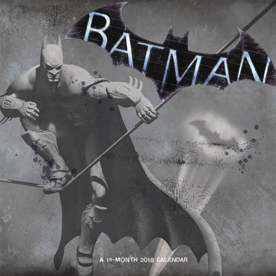 Batman 2018 12x12-inch Wall Calendar