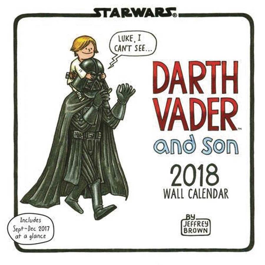 Darth Vader And Son 2018 Wall Calendar