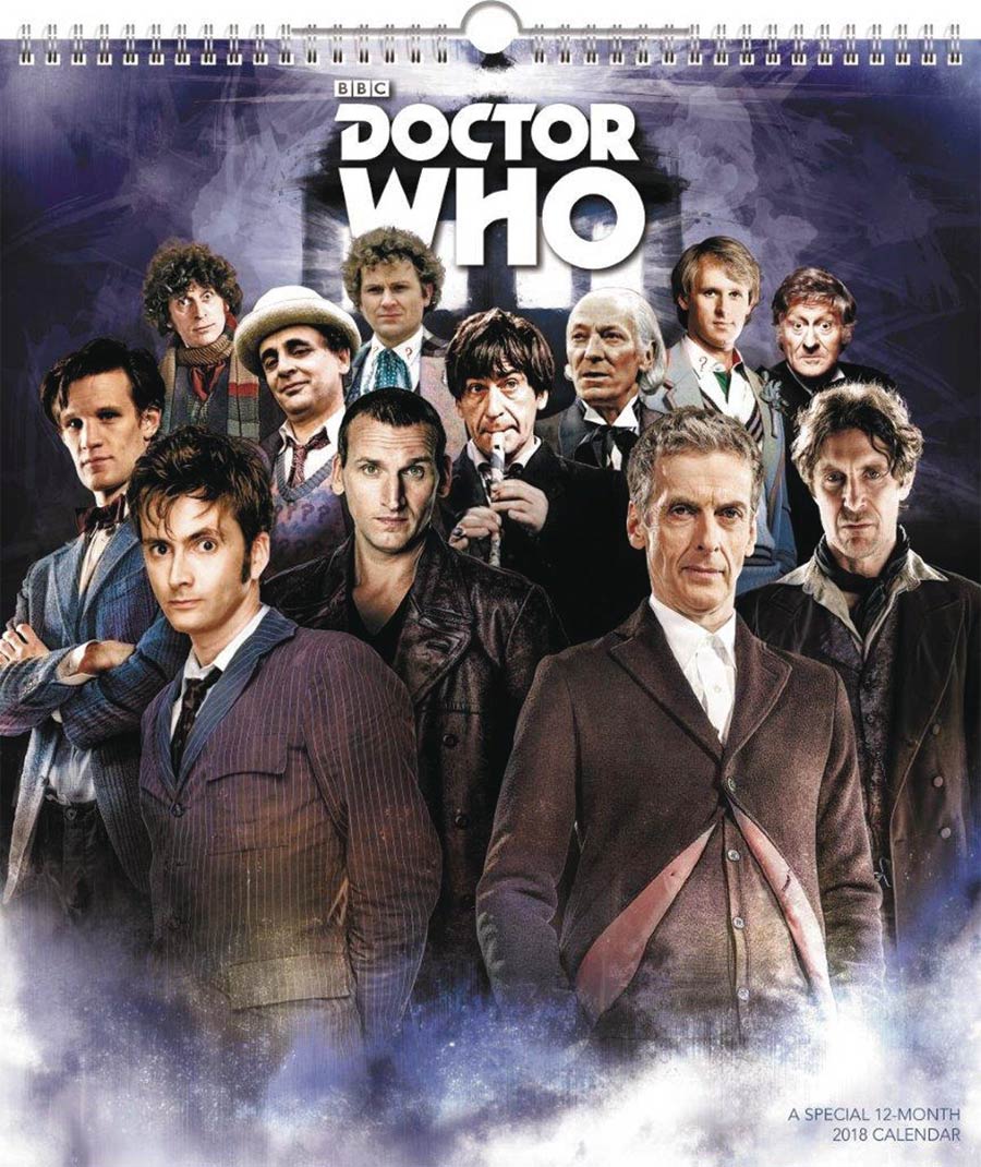 Doctor Who 2018 13x15-inch Wall Calendar