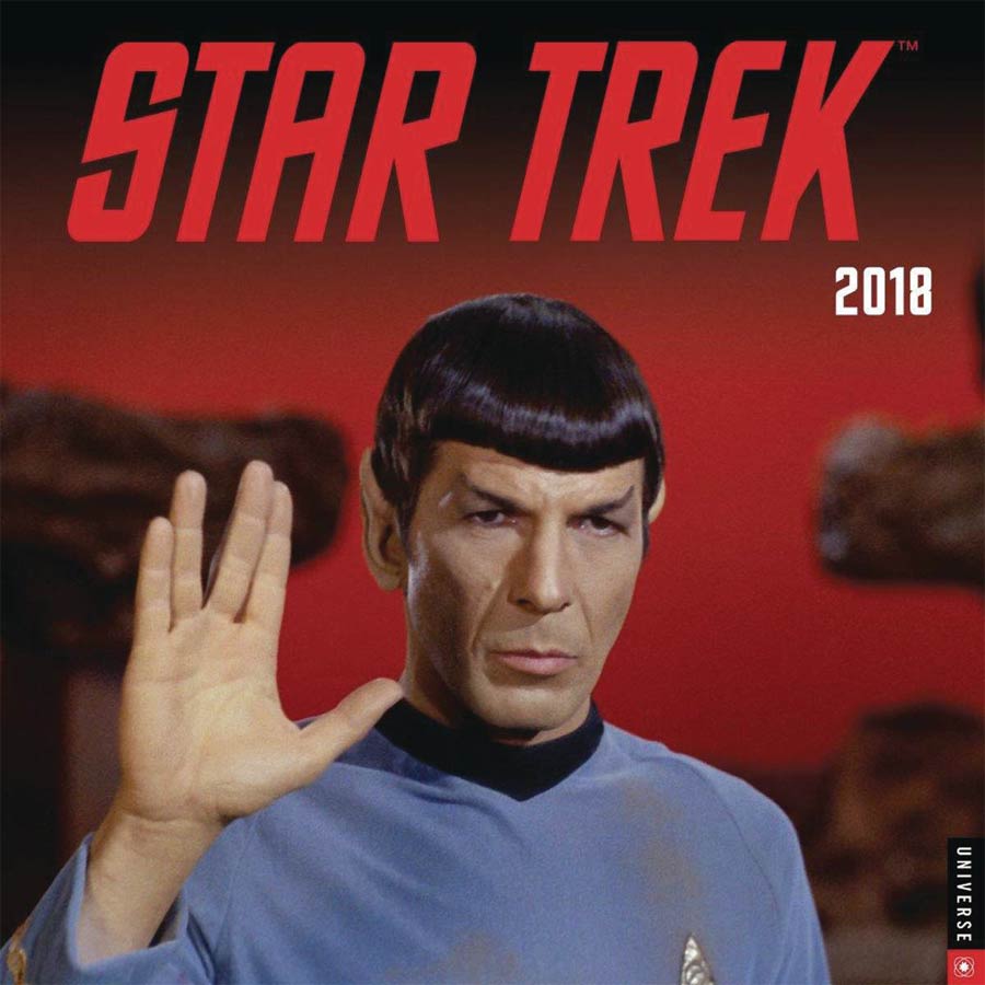 Star Trek The Original Series 2018 12x12-inch Wall Calendar