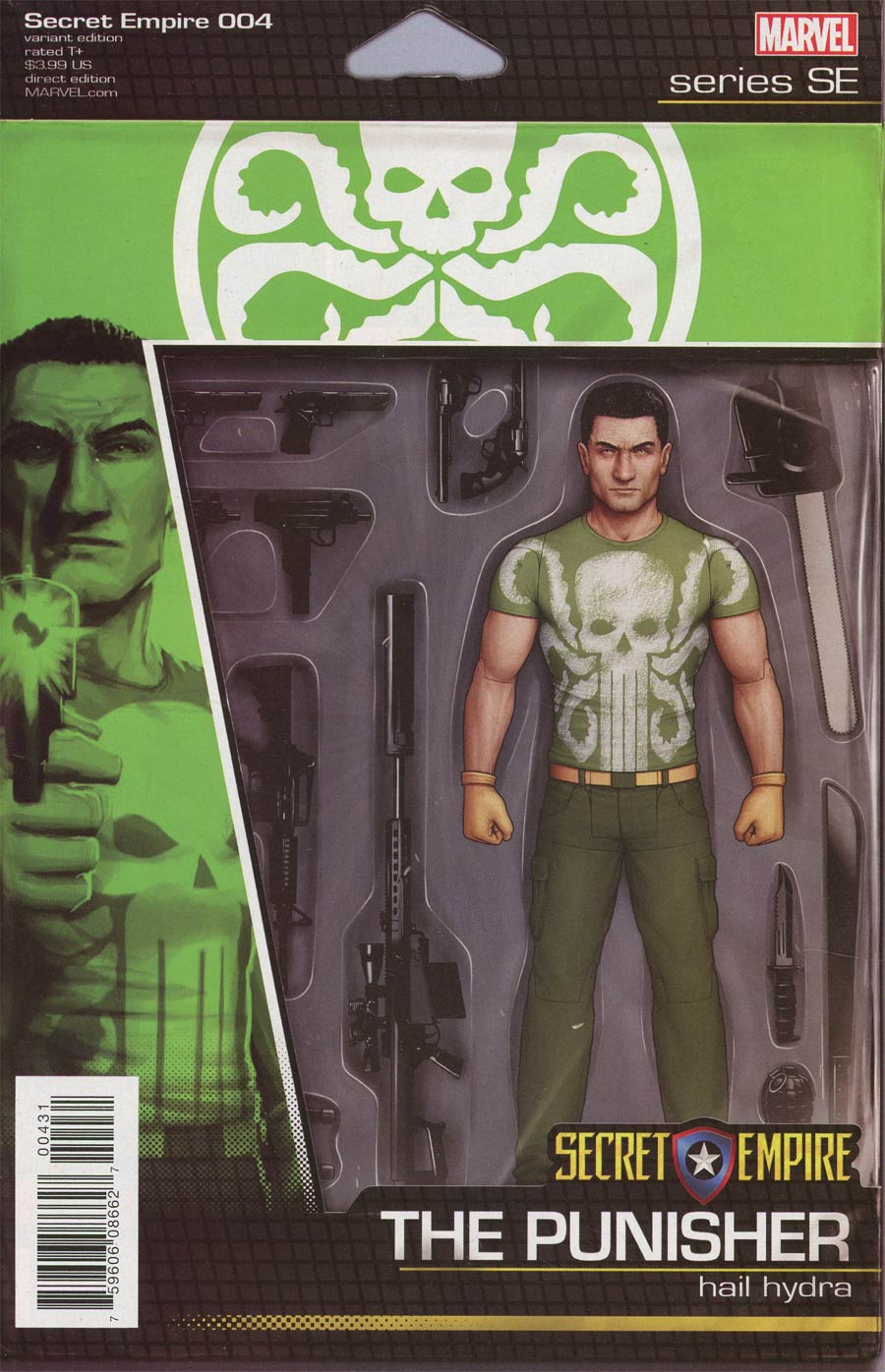 Secret Empire #4 Cover D Variant John Tyler Christopher Action Figure Cover