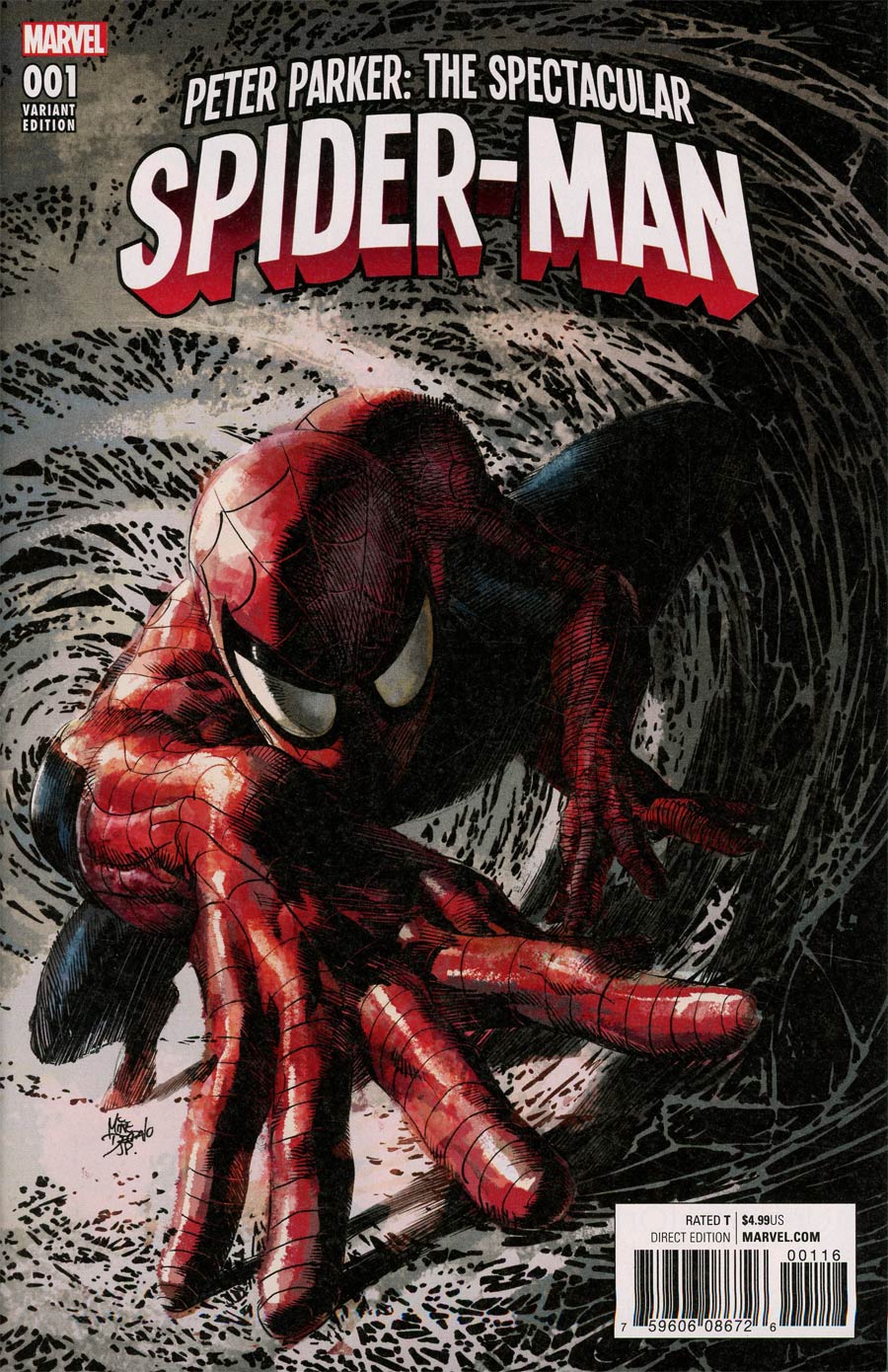 Peter Parker Spectacular Spider-Man #1 Cover E Variant Mike Deodato Jr Party Cover