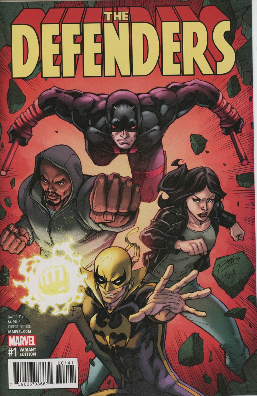 Defenders Vol 5 #1 Cover C Variant Ron Lim Cover