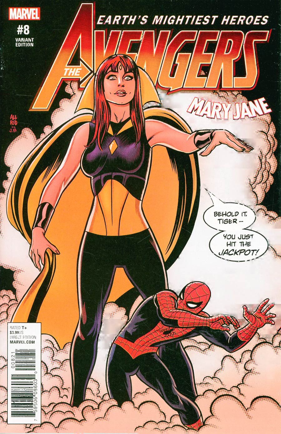 Avengers Vol 6 #8 Cover B Variant Michael Allred Mary Jane Cover