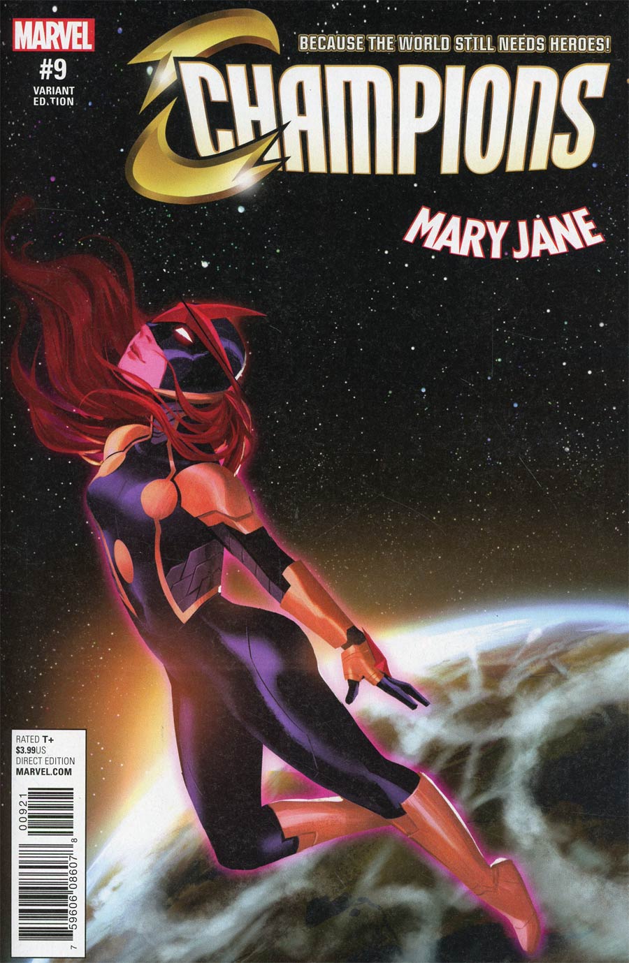 Champions (Marvel) Vol 2 #9 Cover B Variant Helen Chen Mary Jane Cover