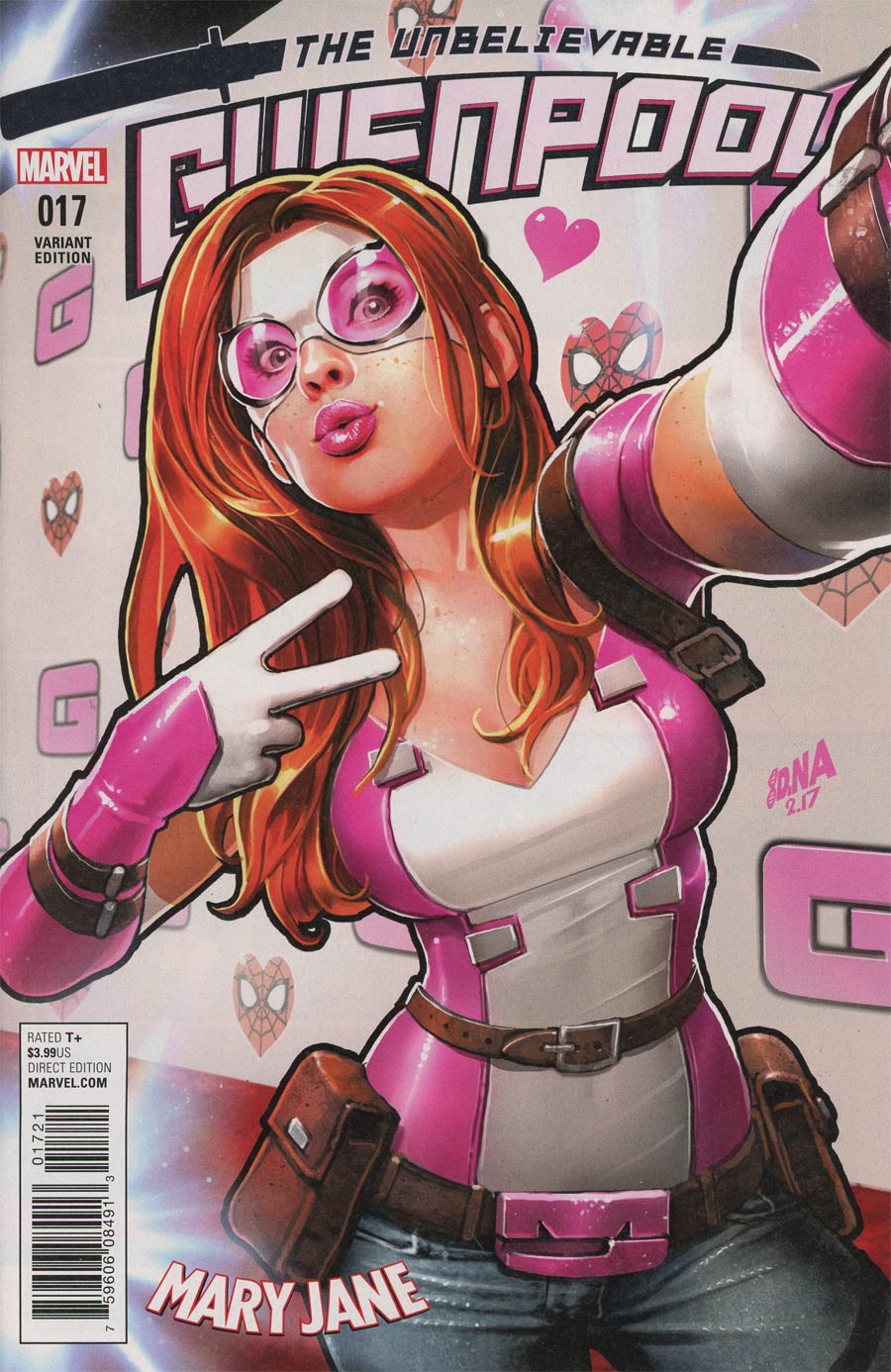 Gwenpool #17 Cover B Variant David Nakayama Mary Jane Cover